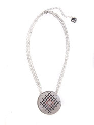 Banjara Jewellery - Tribal Disc Necklace (Sterling Silver)
