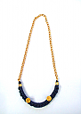 Blue Cocoon Necklace