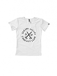 White Tee Sleepy Valley Croquet Club