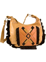 Apache Bag - Chocolate Suede