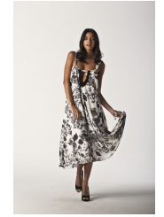oriental black - maxi me dress