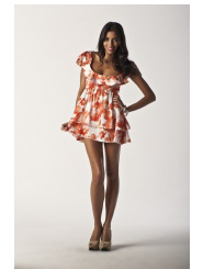 cherry red - sweetheart dress