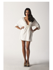 pearl white - twilight nights dress
