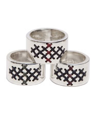 Banjara Jewellery - Tribal Diamond Ring (Sterling Silver)