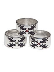 Banjara Jewellery - Tribal Flower Ring (Sterling Silver)
