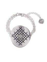 Banjara Jewellery - Tribal Disc Bracelet (Sterling Silver)