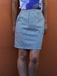 Simple Rita Stripe High Waist 