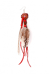 Karma Feather Earring