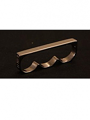 ATAT - Black 3 Finger Ring