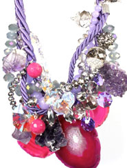 Disco Satellite necklace