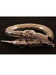 Chosen By - Silver Snake Arm Band