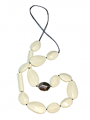 SICILIAN RESIN TEARDROP NECKLACE 