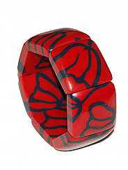 SICILIAN RESIN LEAF BANGLE