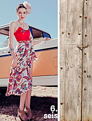 Tijuana wrap skirt