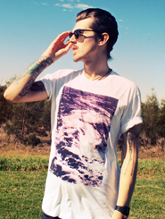 White Waves Tee