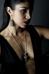 Tibetan Tassel Earrings