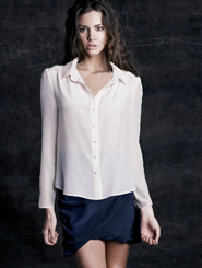 Elysee Blouse - Rosa Pink