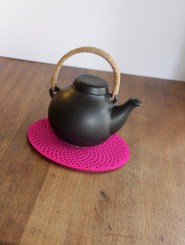 Felt sunflower trivet