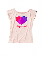 Pink Tee Multicolour Heart