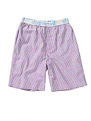 Aubergine Stripe Short