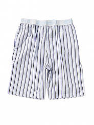 Blue White Purple Stripe Short