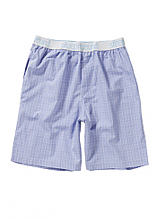 Blue Red Check Short
