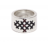 Tribal Diamond Ring Wine