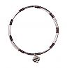 Tribal Wrapped Bangle Wine