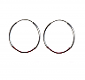 Tribal Wrapped Hoops Maroon